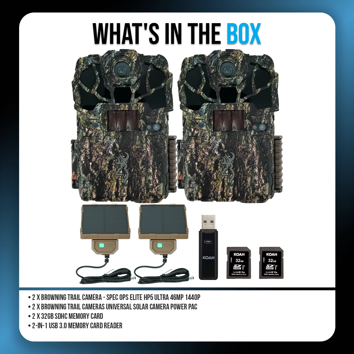 Browning Trail Camera Spec Ops Elite HP5 Ultra with Solar Power Pack Bundle - Image 9