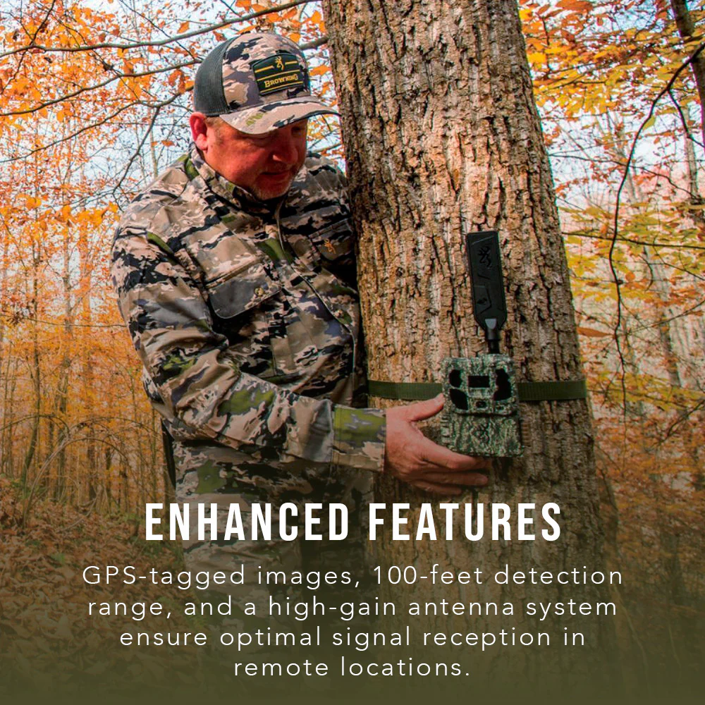 Browning Trail Camera Defender Pro Scout Max HD Cellular Trail Camera with Smart IR Video Bundle - Image 3
