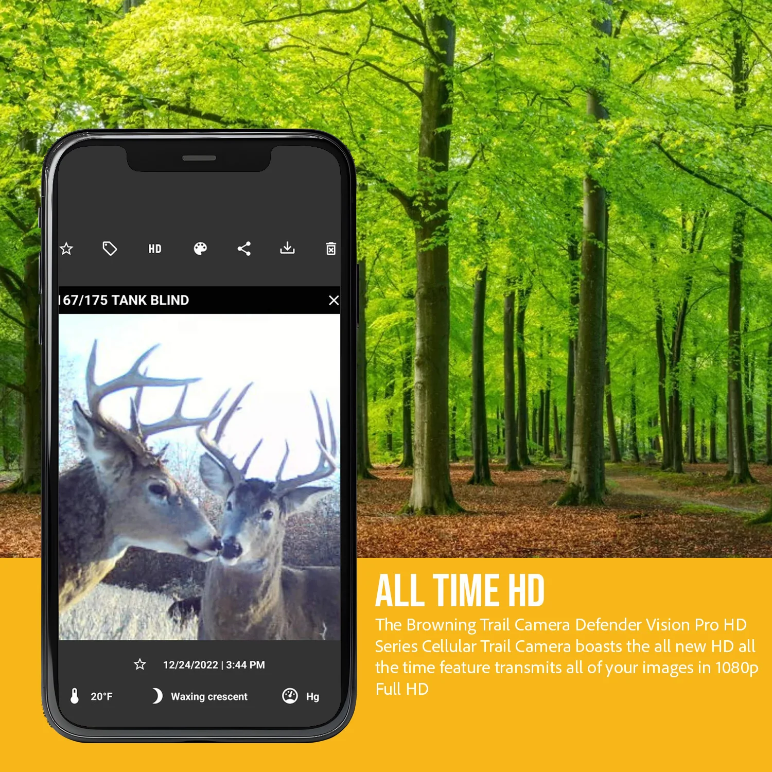 Browning Trail Camera - Defender Wireless Vision Pro HD AI 46MP Bundle - Image 5