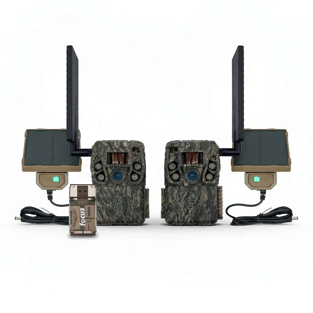Browning Trail Camera Defender Wireless Vision Pro HD AI Trail Camera Bundle