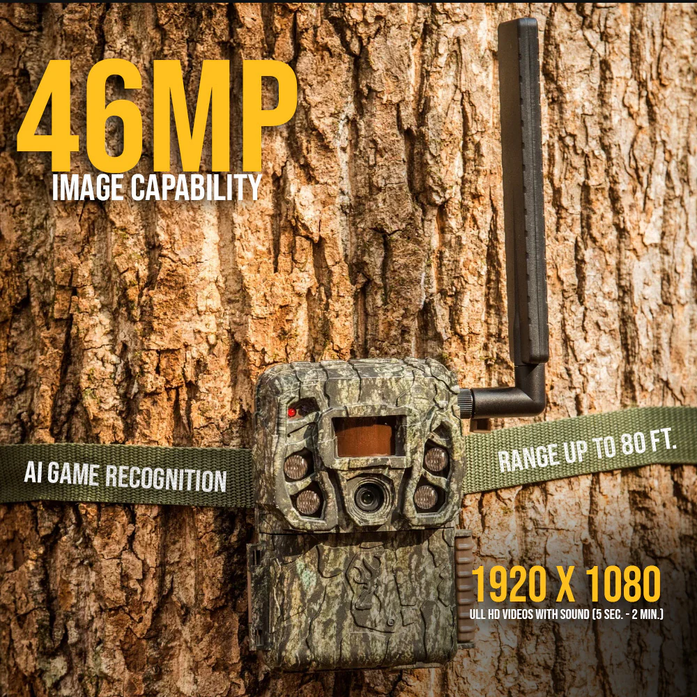 Browning Trail Camera Defender Wireless Vision Pro HD AI Trail Camera Bundle - Image 2