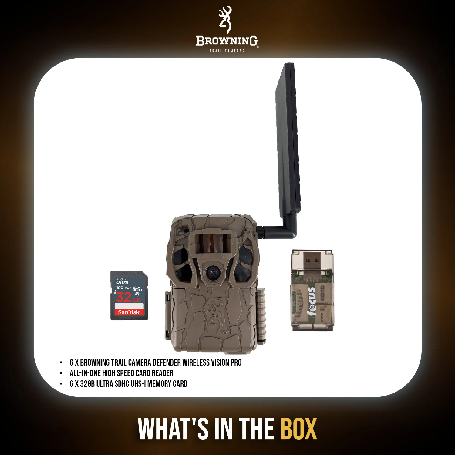 Browning Trail Camera Defender Wireless Vision Pro HD Livestream Bundle - Image 6