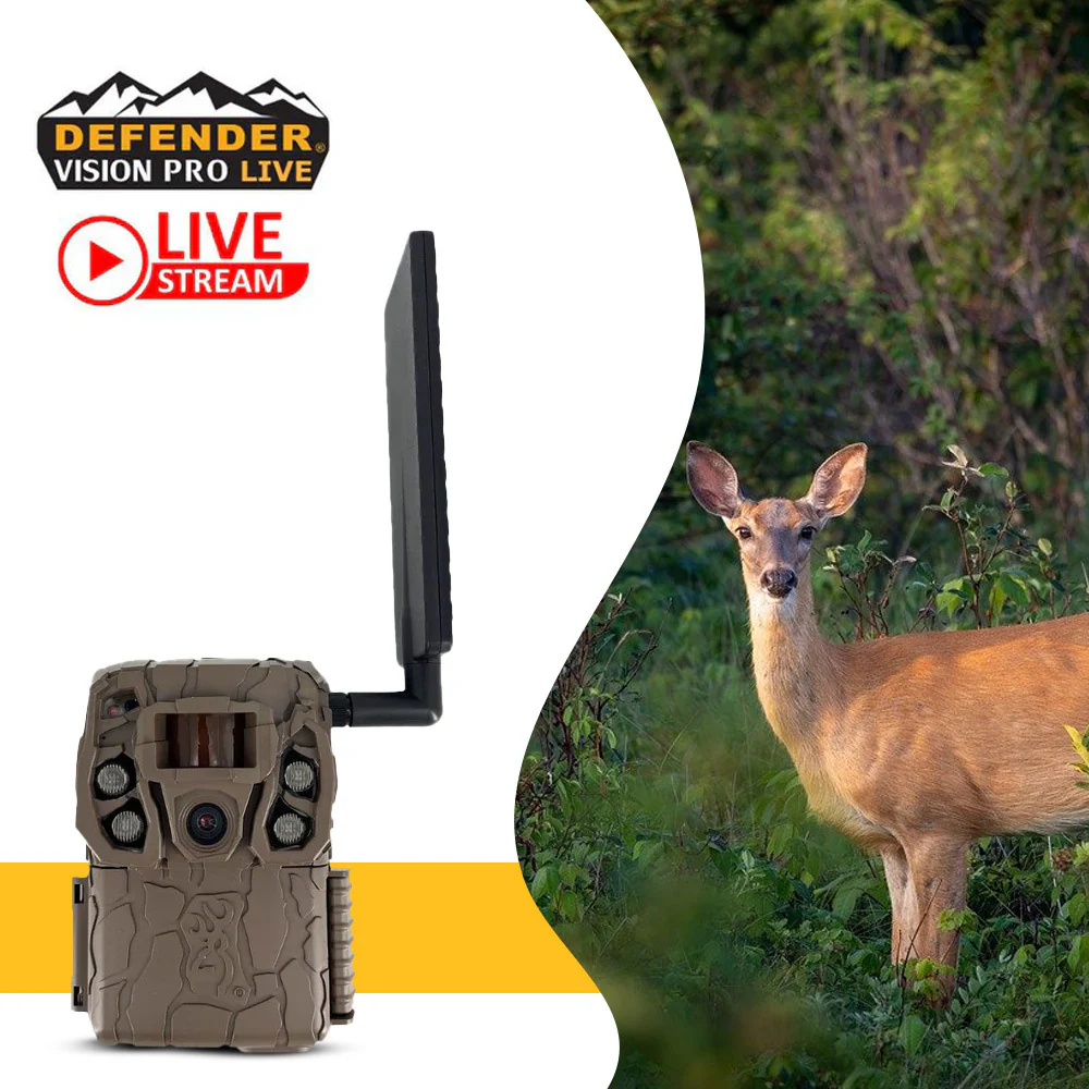 Browning Trail Camera - Defender Wireless Vision Pro HD Bundle (4 Pack) - Image 5