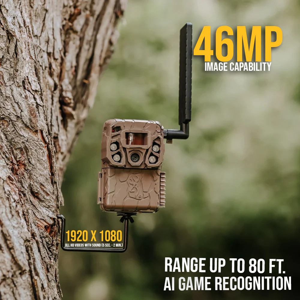Browning Defender Wireless Vision Pro HD Livestream Trail Camera (6-Pack) Bundle - Image 3