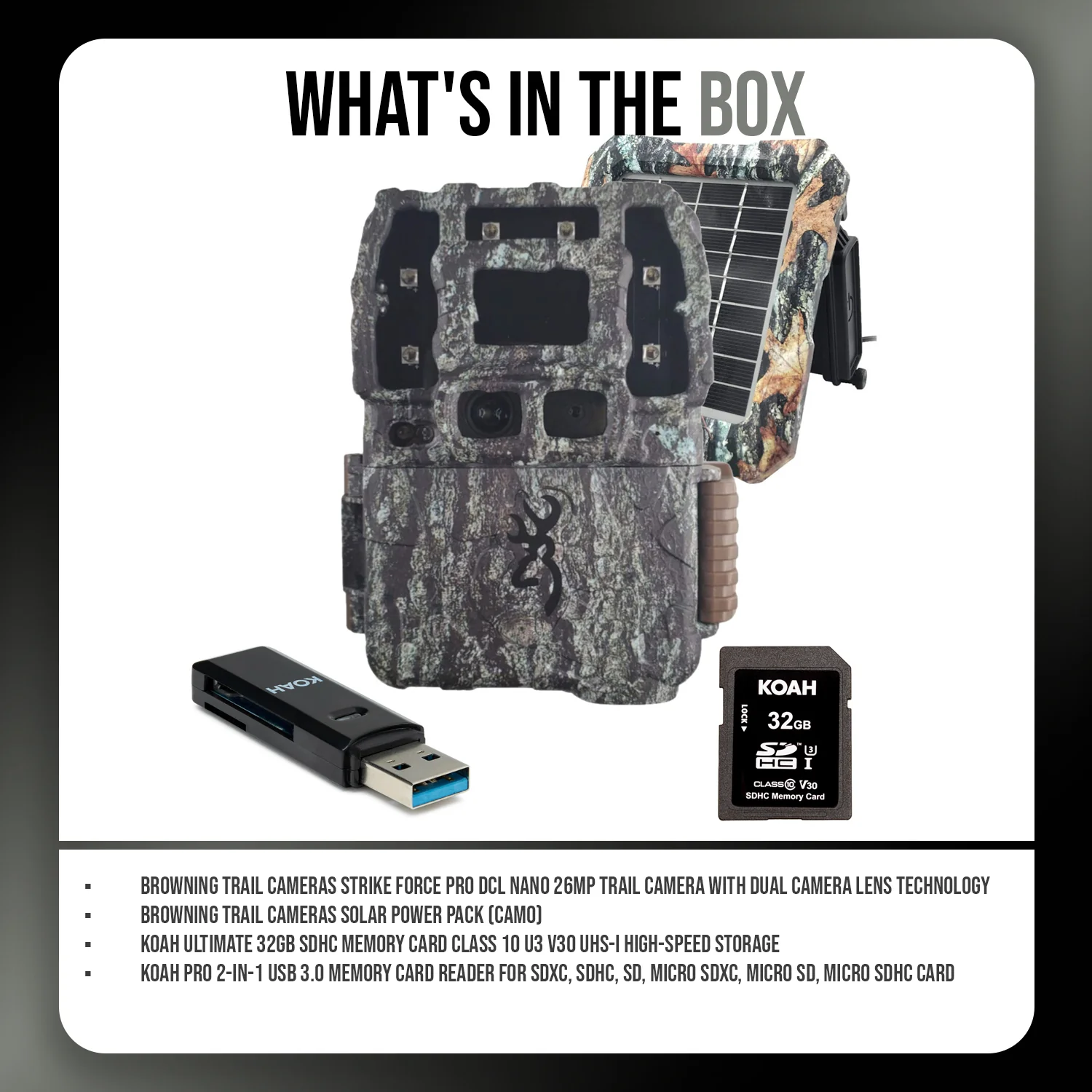 Browning Trail Camera Strike Force Pro DCL NANO with Accessories Bundle - Image 8