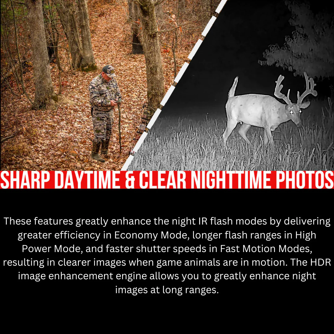 Browning Trail Cameras Strike Force FHDR (4-Pack) with 4 x 32GB Memory Card and Card Reader Bundle - Image 3