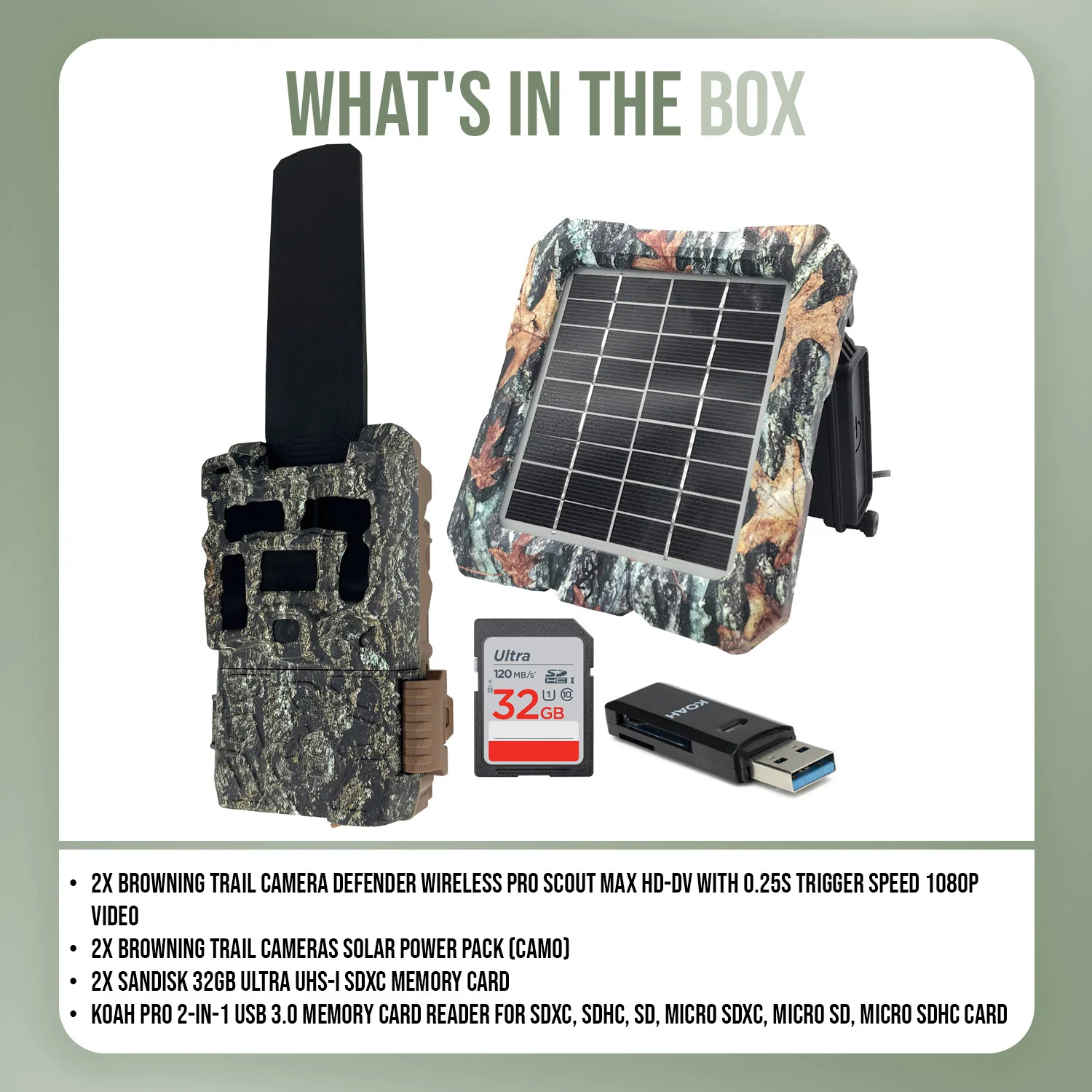 Browning Defender Wireless Pro Scout Max Trail Camera (2 Pack) with Accessories - Image 8