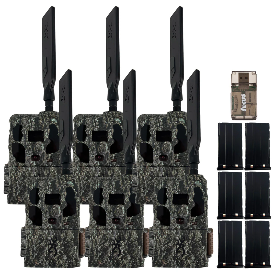 Browning Trail Camera Defender Wireless Pro Scout Max HD AI 46MP Bundle