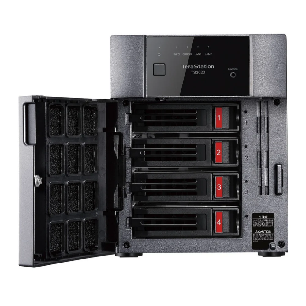 Buffalo TeraStation 3420DN 4TB 4-Bay NAS Server - Image 4