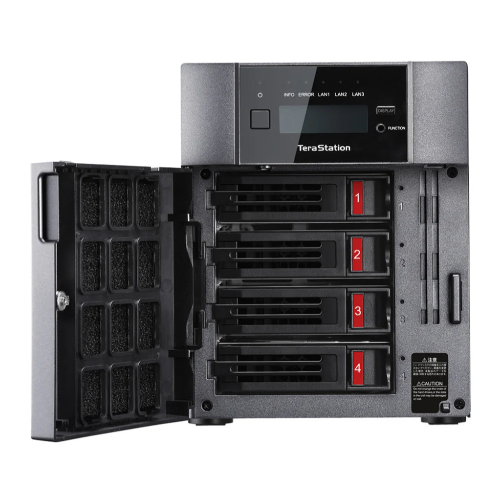 Buffalo TeraStation 5410DN 24TB 4-Bay NAS Server - Image 5