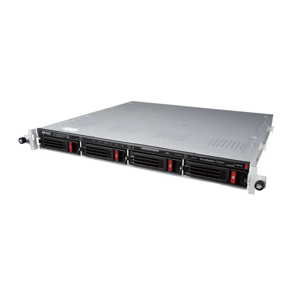 Buffalo TS6400DN3204 32TB Rackmount NAS Hard Drives Included with Snapshot