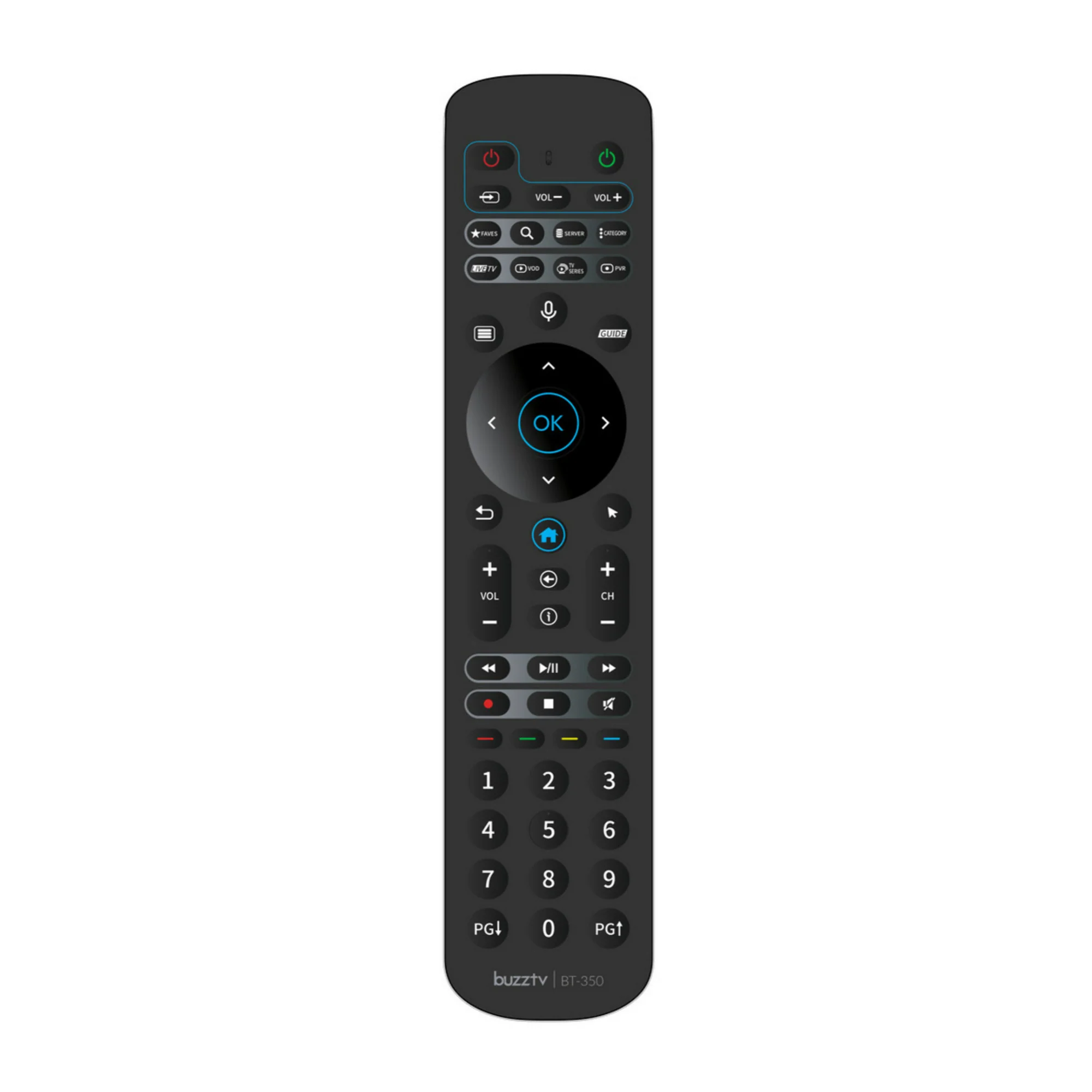 BuzzTV Classic Anniversary Edition Streaming Media Player with 4GB RAM (Gloss Black and Gold) - Image 4