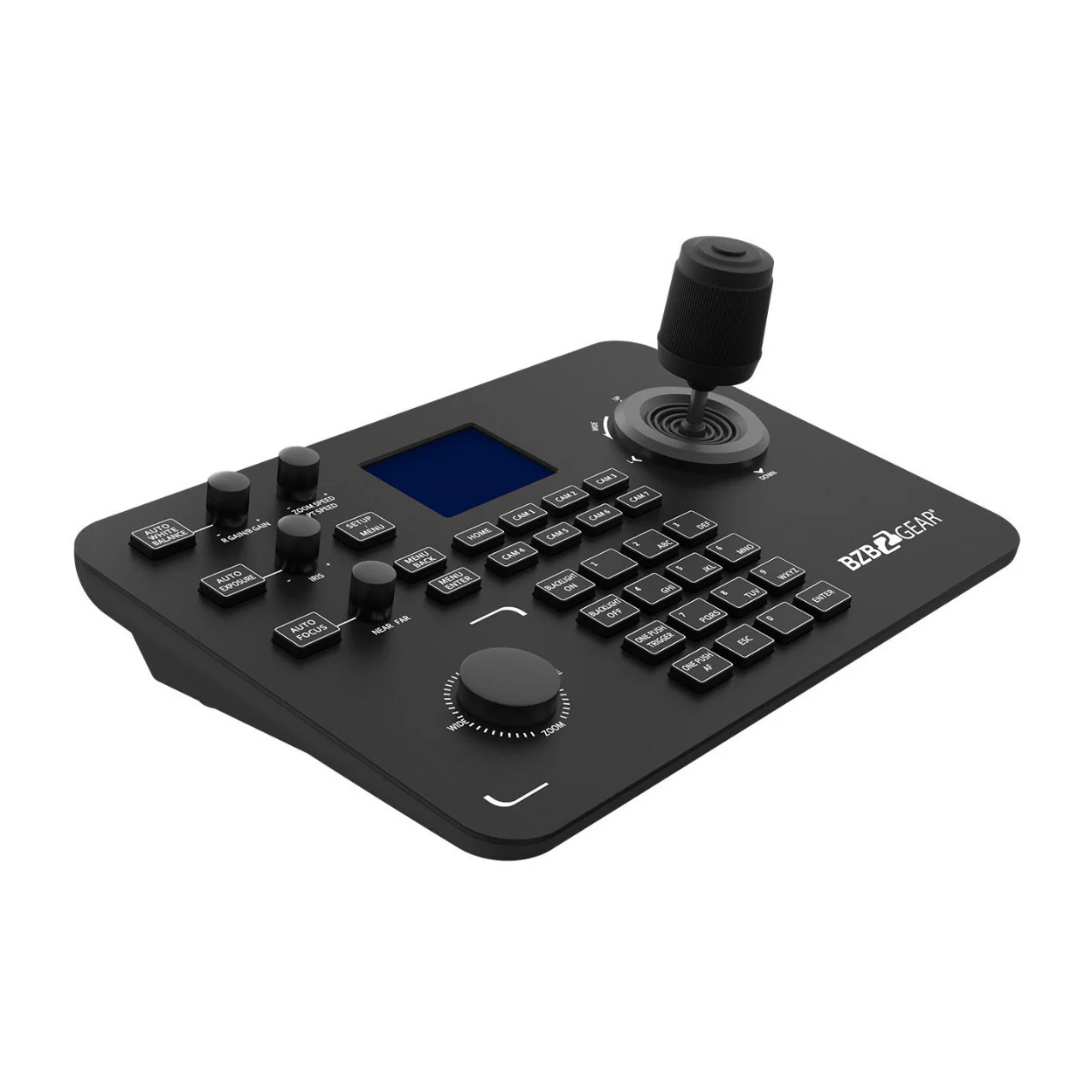 BZBGEAR 20x PTZ Camera Broadcast Kit with 4-Channel Mixer and Advanced PTZ Controller with Joystick - Image 3