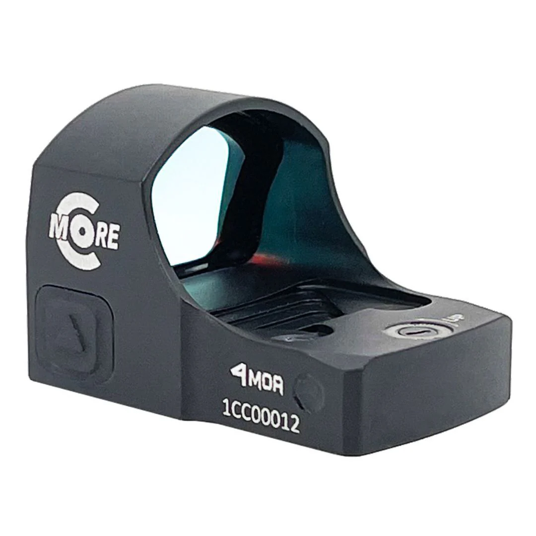 C-MORE CRC Compact Red Dot Parallax-Free Sight with Beam-Splitter Glass Lens, Black (6 MOA) - Image 3