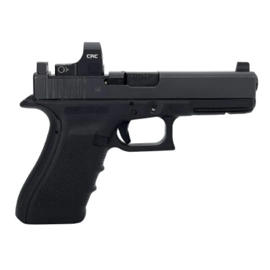 C-MORE CRC Compact Red Dot Parallax-Free Sight with Beam-Splitter Glass Lens, Black (6 MOA) - Image 6