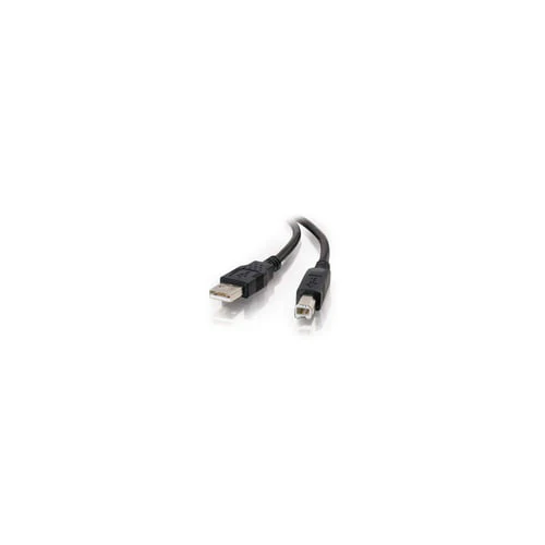 C2G USB-A to USB-B Male to Male USB 2.0 Cable (Black, 3m) - Image 2
