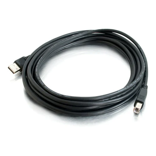 C2G USB-A to USB-B Male to Male USB 2.0 Cable (Black, 3m) - Image 4
