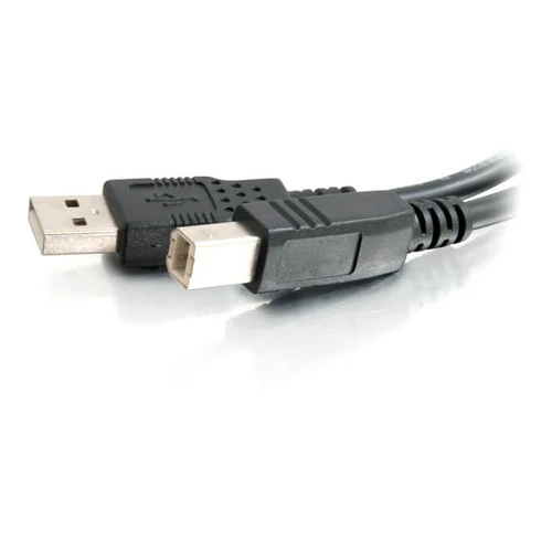 C2G USB-A to USB-B Male to Male USB 2.0 Cable (Black, 3m) - Image 5