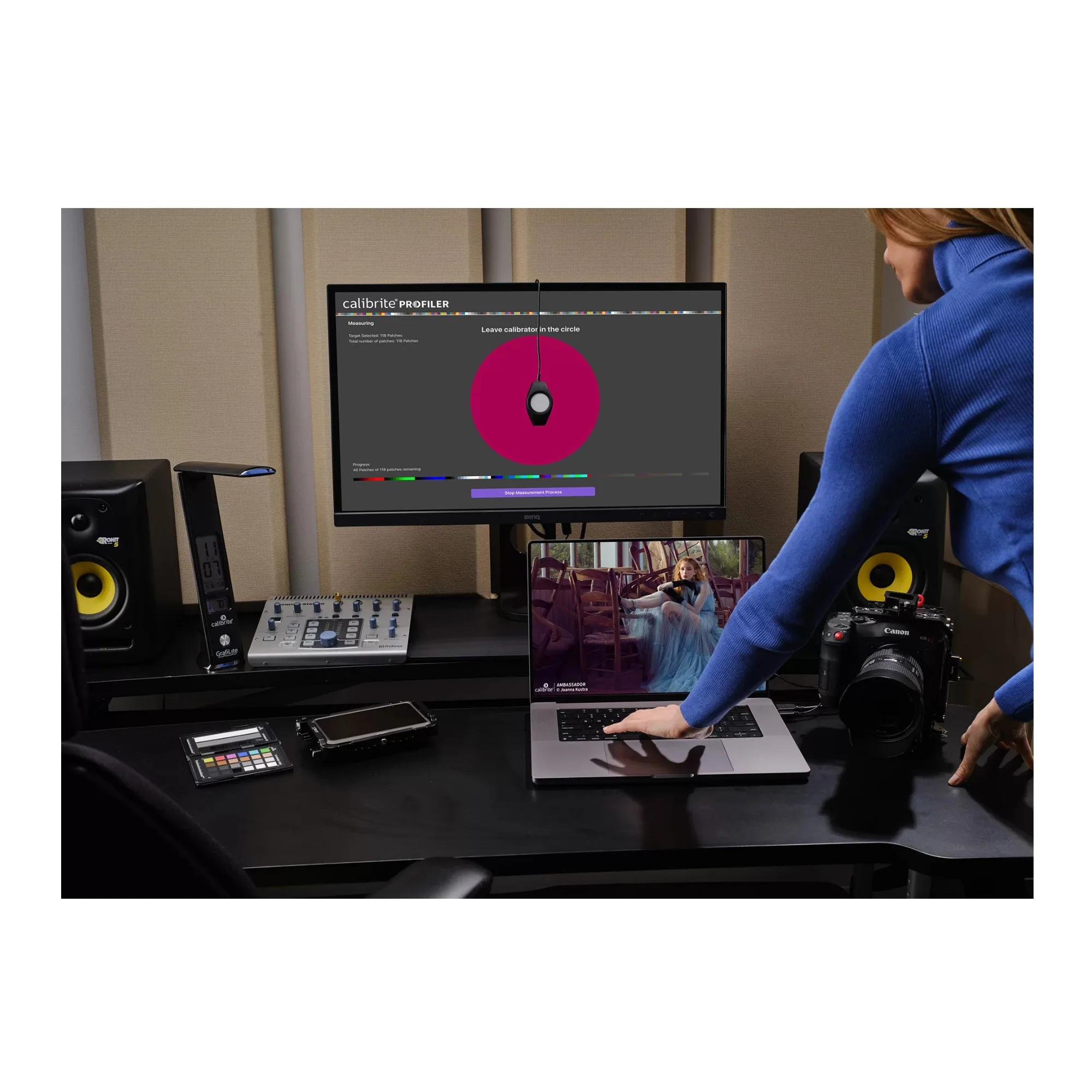 Calibrite Display Plus HL Colorimeter with Calibrite Profiler Software for Image and Video Editing - Image 7