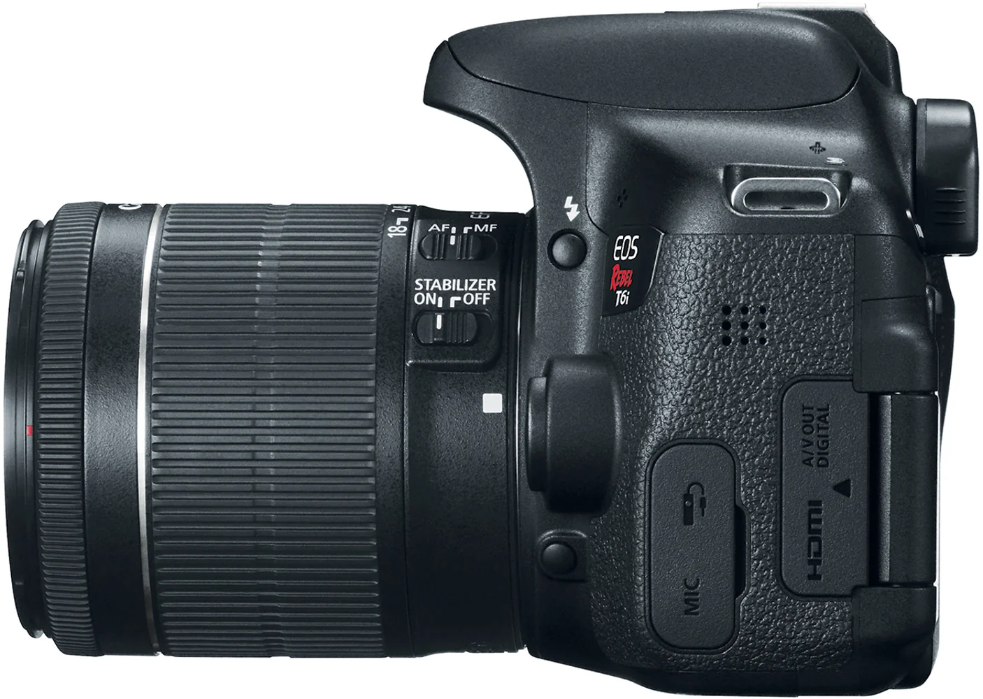 Canon EOS Rebel T6i DSLR Camera with 18-55mm IS STM Lens - Image 7