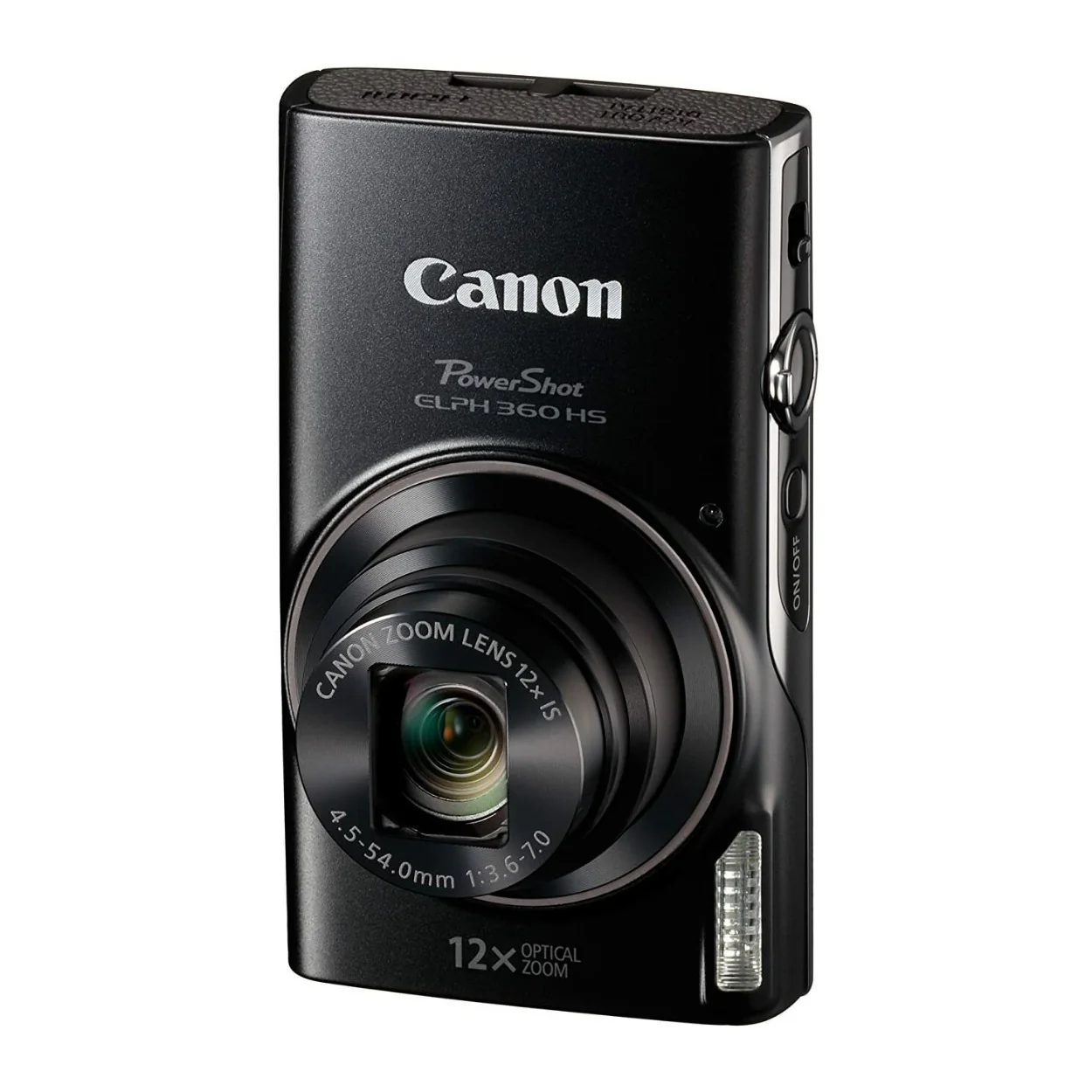 Canon PowerShot ELPH 360 HS Digital Camera (Black) - Image 4