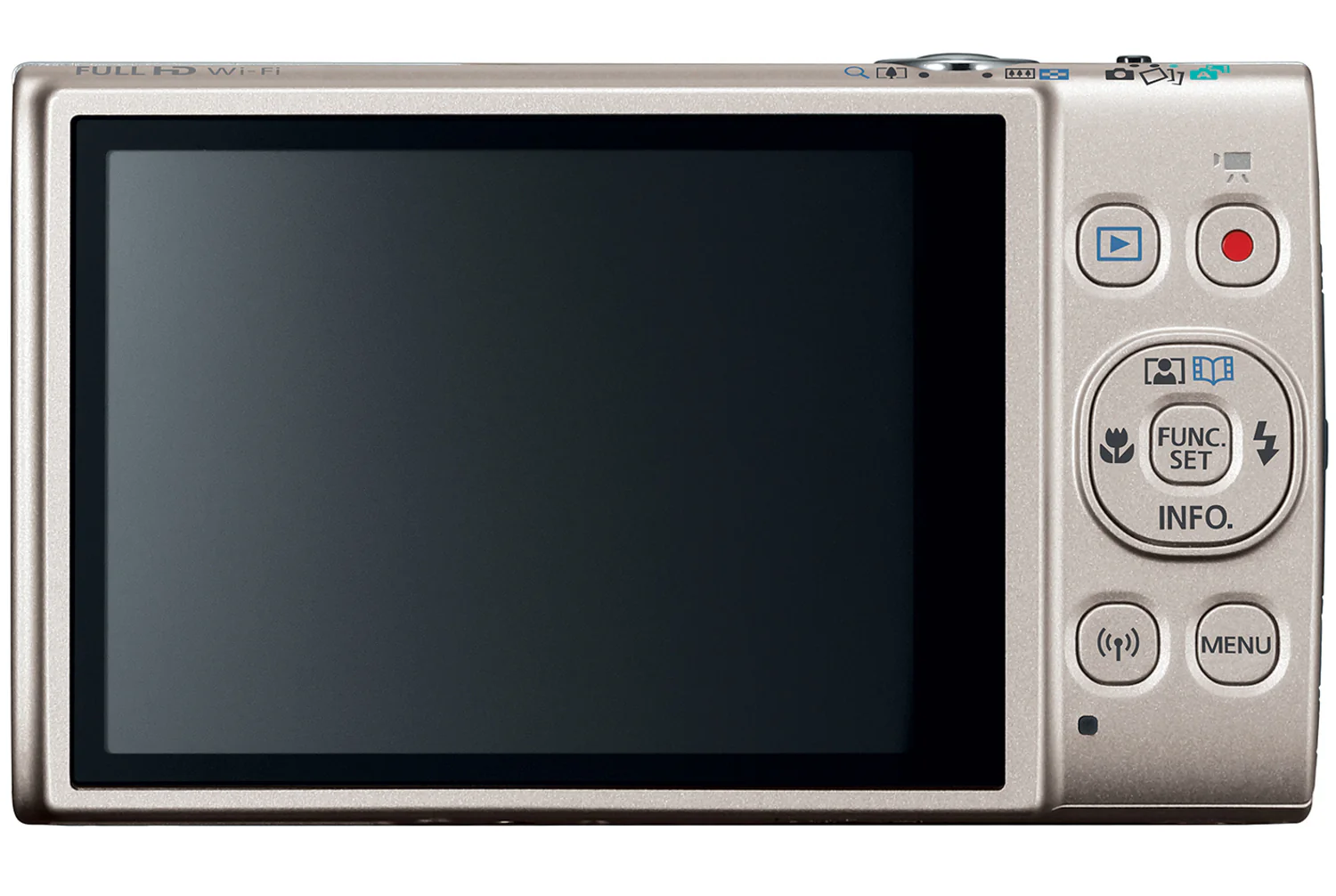 Canon PowerShot ELPH 360 HS Digital Camera (Silver) (Open Box) - Image 5