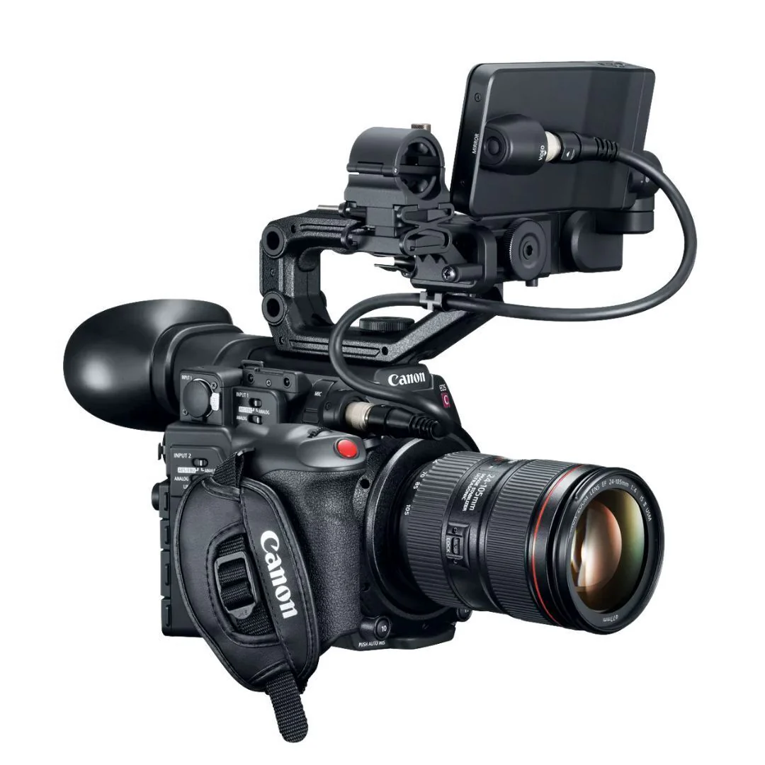 Canon EOS C200 Digital Cinema EF-Mount Camera with Built-In Electronic Viewfinder and LCD Monitor - Image 2