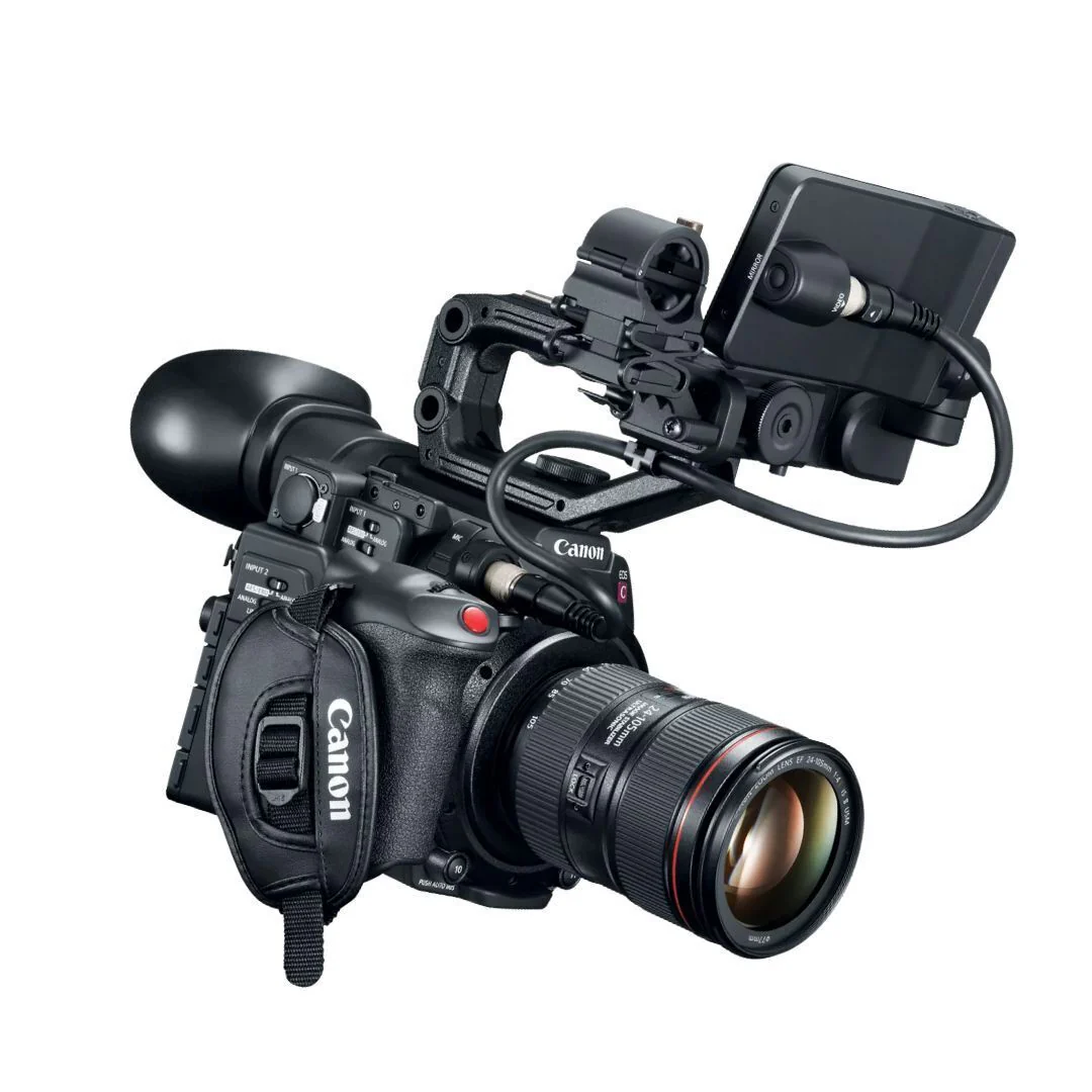 Canon EOS C200 Digital Cinema EF-Mount Camera with Built-In Electronic Viewfinder and LCD Monitor - Image 3