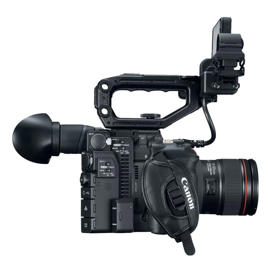 Canon EOS C200 Digital Cinema EF-Mount Camera with Built-In Electronic Viewfinder and LCD Monitor - Image 4