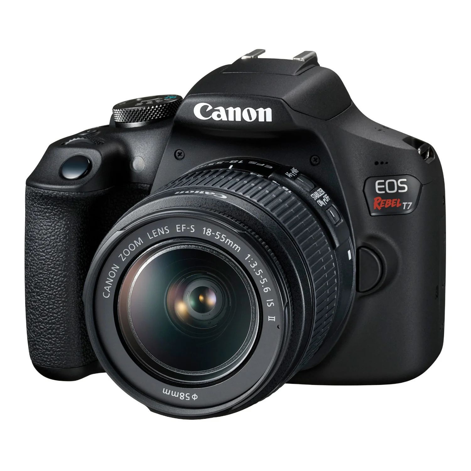 Canon EOS Rebel T7 DSLR Camera and EF-S 18-55mm IS II Lens Kit - Image 2