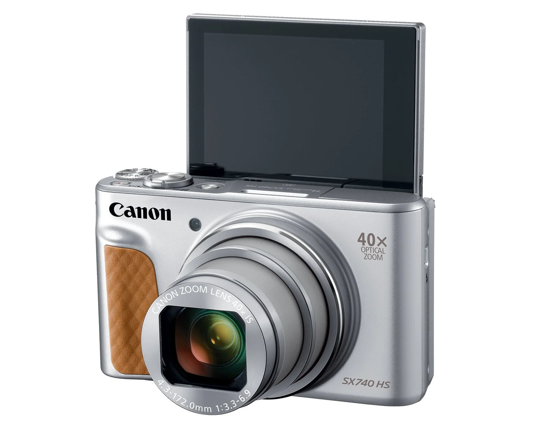 Canon PowerShot SX740 HS Digital Camera (Silver) - Image 2
