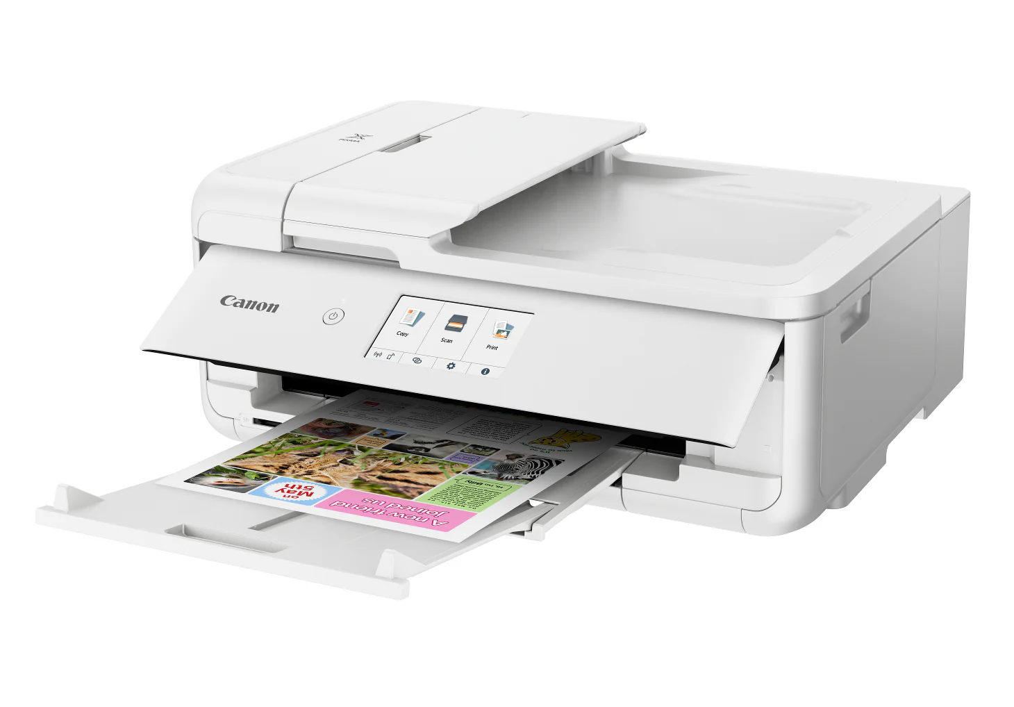 Canon PIXMA TS9521C Crafter's All-In-One Printer (White) - Image 5
