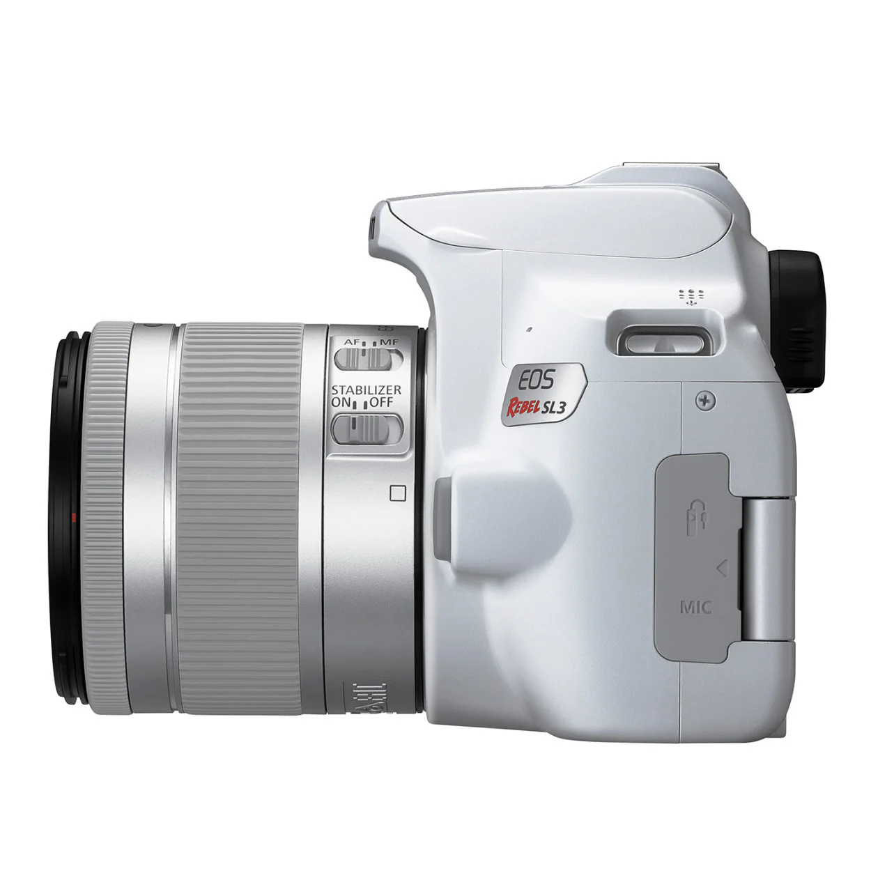 Canon EOS Rebel SL3 DSLR Camera with EF-S 18-55mm f/4-5.6 IS STM Lens (White) - Image 4