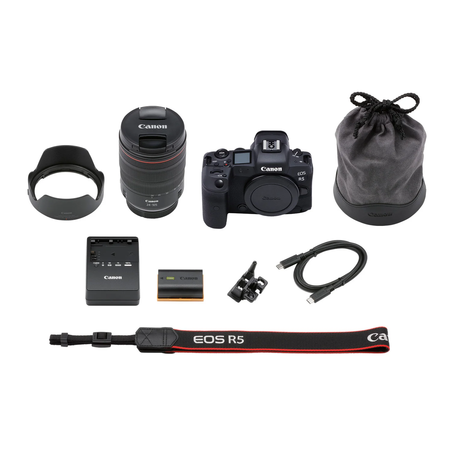 Canon EOS R5 Mirrorless Digital Camera with RF 24-105mm f/4 L IS USM Lens - Image 7