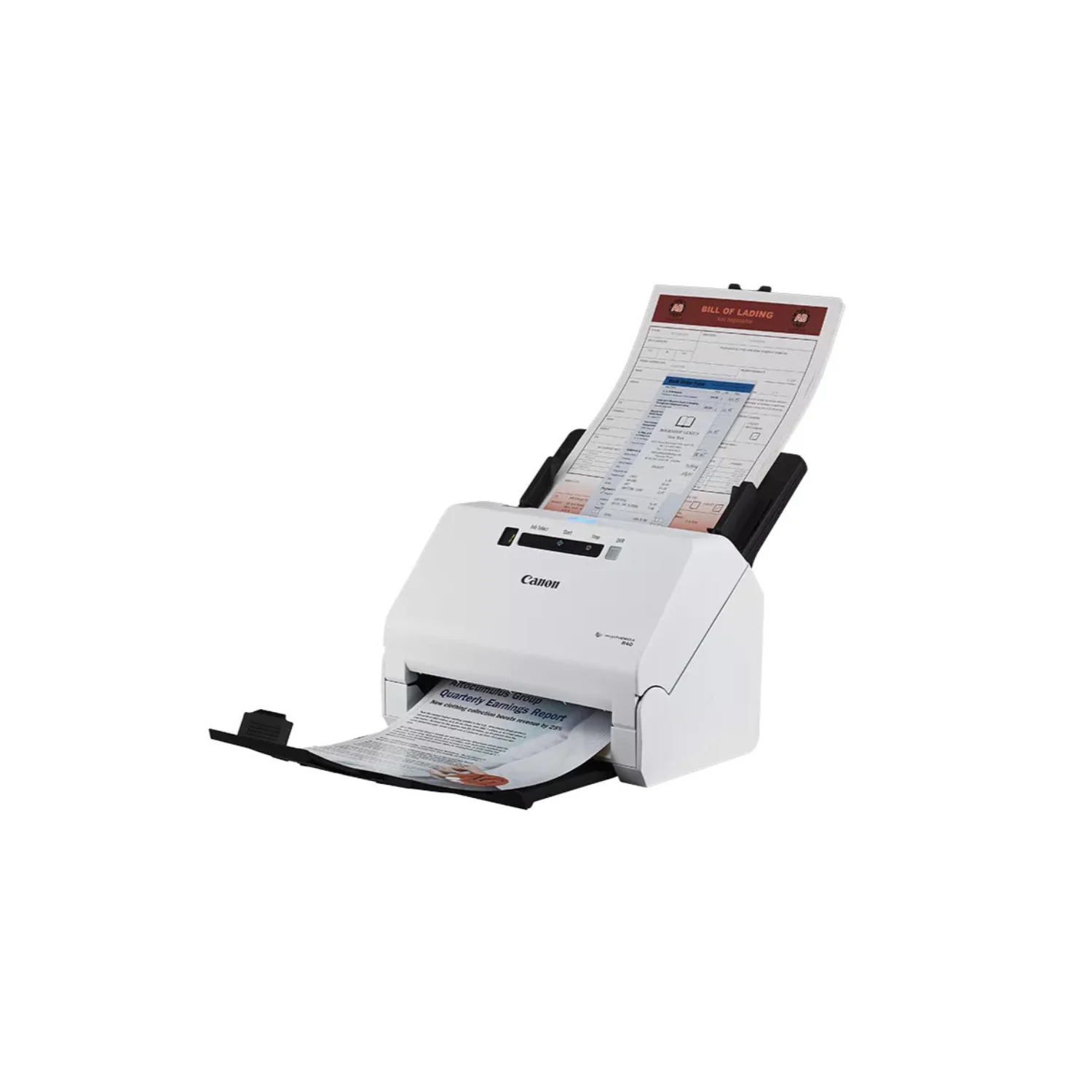 Canon imageFORMULA R40 Office Document Scanner with Fast Duplex Scanning (White) - Image 5