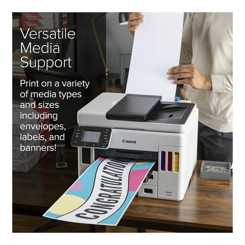 Canon Maxify GX7021 Wireless MegaTank All-In-One Color Printer - Image 10
