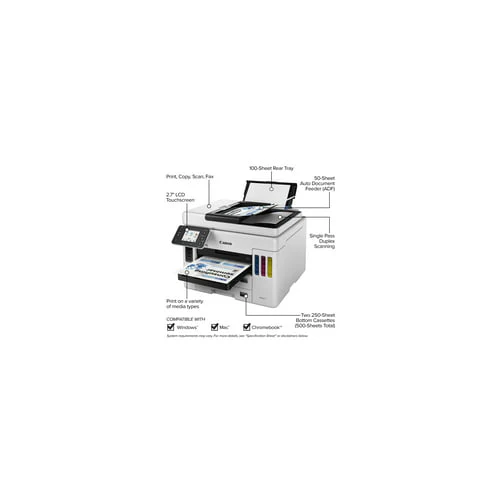 Canon Maxify GX7021 Wireless MegaTank All-In-One Color Printer - Image 14