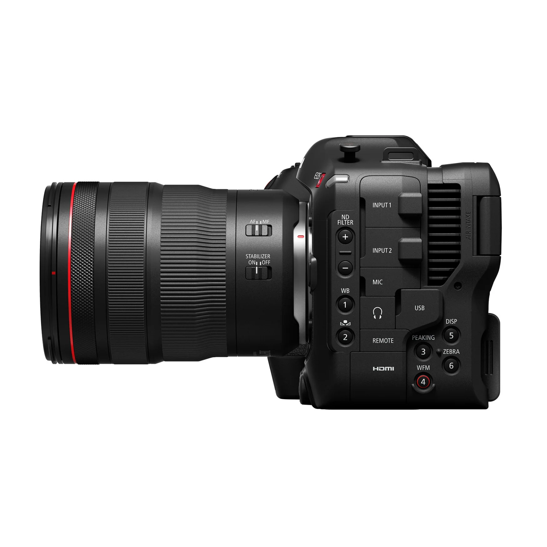 Canon EOS C70 Cinema Camera Kit with 24-70mm Zoom Lens, Built-in RF Mount, and Enhanced Scan Mode - Image 3