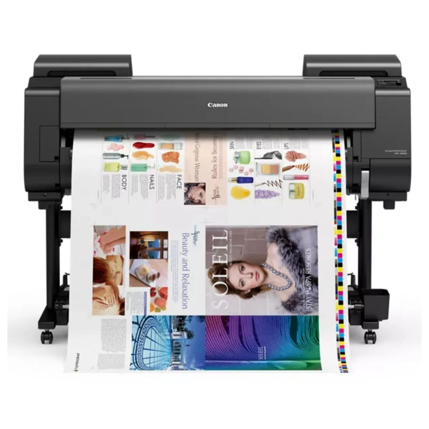 Canon imagePROGRAF GP-4000 44-Inch 10-Color Plus Fluorescent Pink Ink Large Format Printer - Image 4