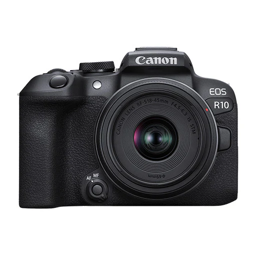 Canon EOS R10 Mirrorless Camera with RF-S 18-45mm Lens Kit - Image 2