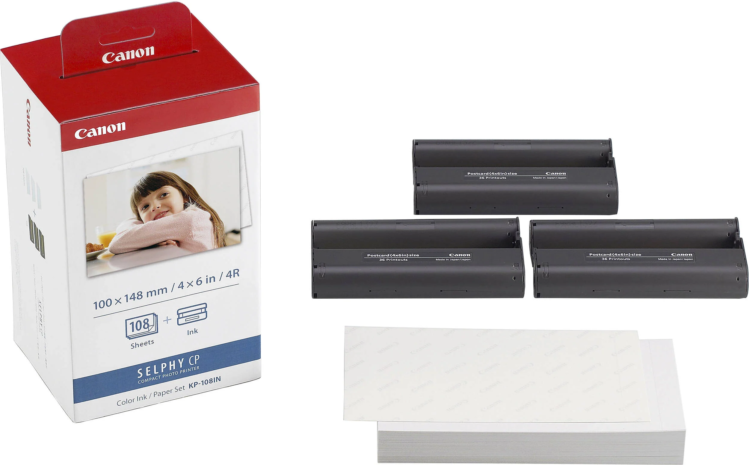 Canon Selphy CP1500 Wireless Photo Printer (White) with Accessories Bundle - Image 6