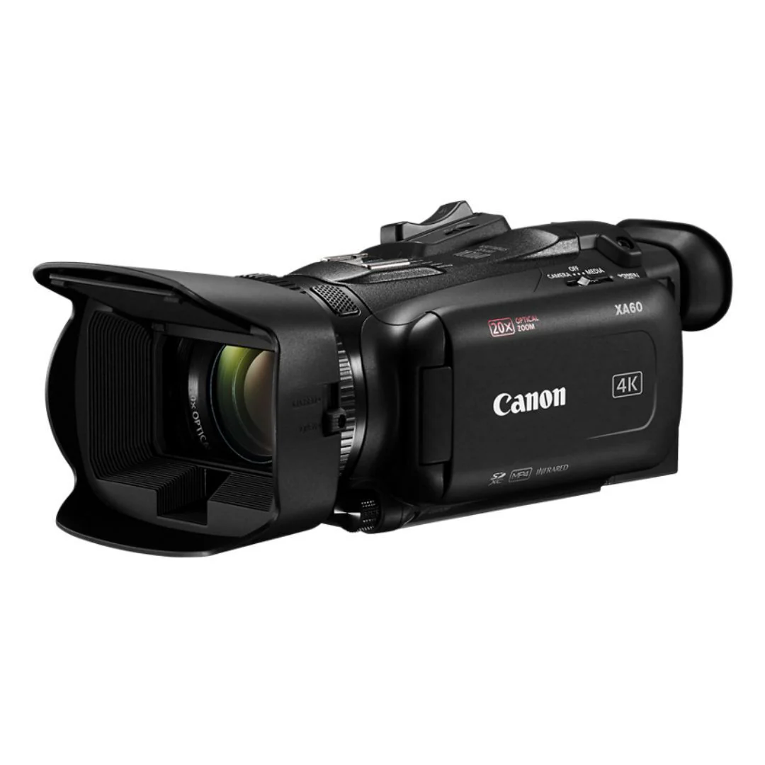 Canon XA60 Professional UHD 4K Camcorder with LCD Touchscreen and 20x Optical Zoom Lens (Black) - Image 4