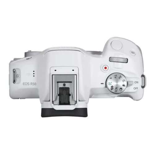 Canon EOS R50 Mirrorless Vlogging Camera with 24.2 Megapixel CMOS Sensor (White) - Image 7