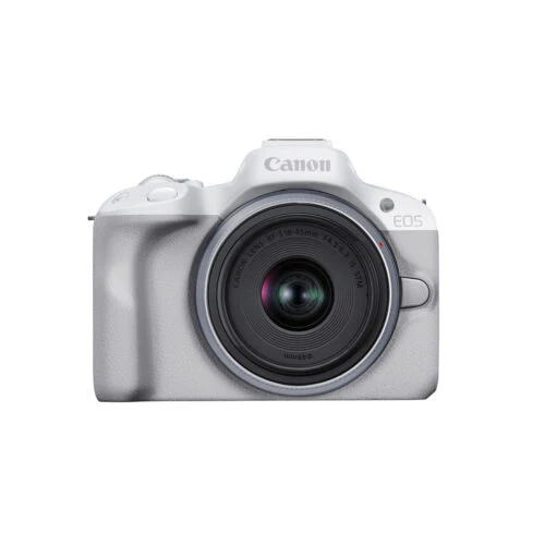 Canon EOS R50 Mirrorless Camera with 18-45mm Lens (White) - Image 2