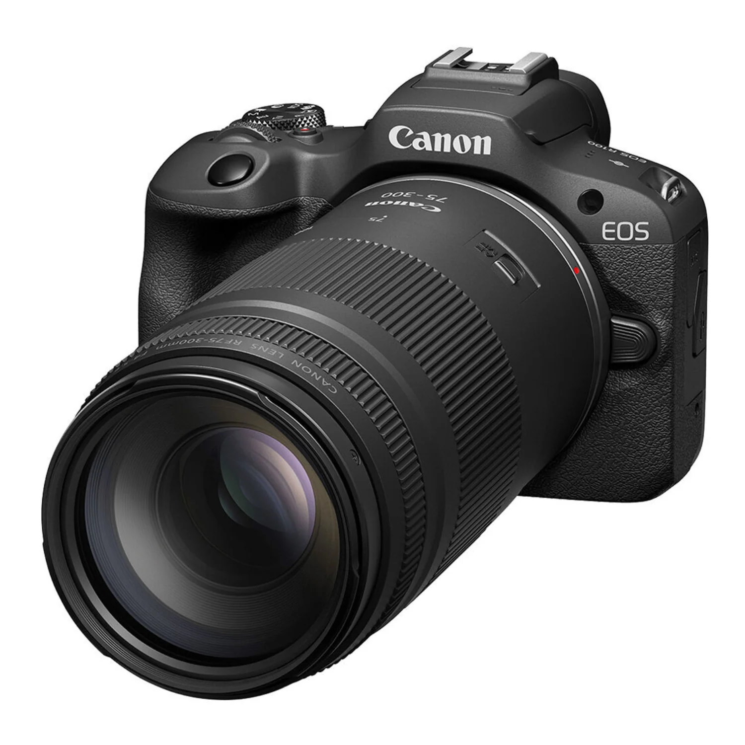 Canon EOS R100 Mirrorless Camera Kit with RF-S18-45mm IS STM, RF75-300mm Lenses (Used) - Image 5