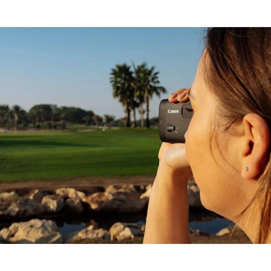 Canon PowerShot Golf Digital Monocular Camera-Equipped Telescopic Laser Rangefinder (Black) - Image 7