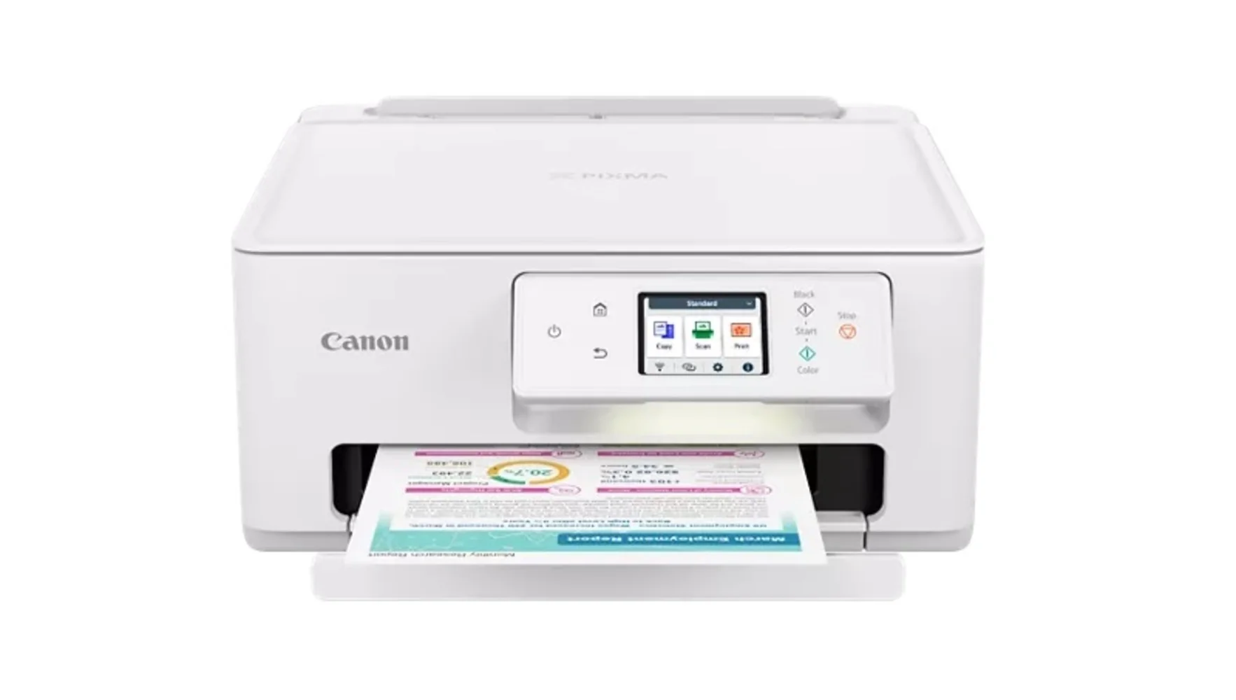 Canon Pixma TS7720 Wireless Home All-In-One Printer with Duplex Printing (White) - Image 3