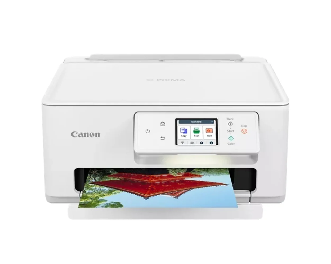 Canon Pixma TS7720 Wireless Home All-In-One Printer with Duplex Printing (White) - Image 4