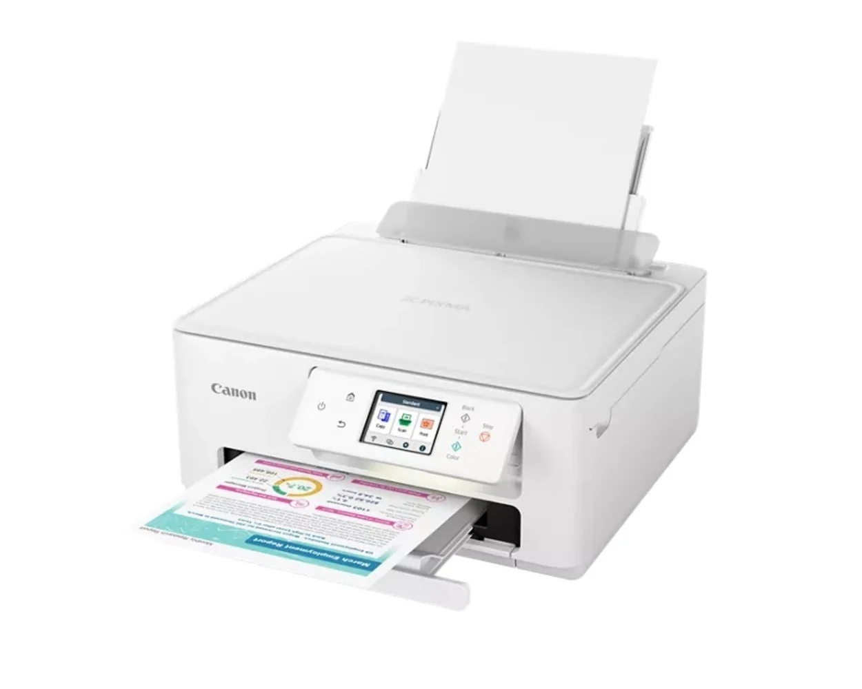 Canon Pixma TS7720 Wireless Home All-In-One Printer with Duplex Printing (White) - Image 6
