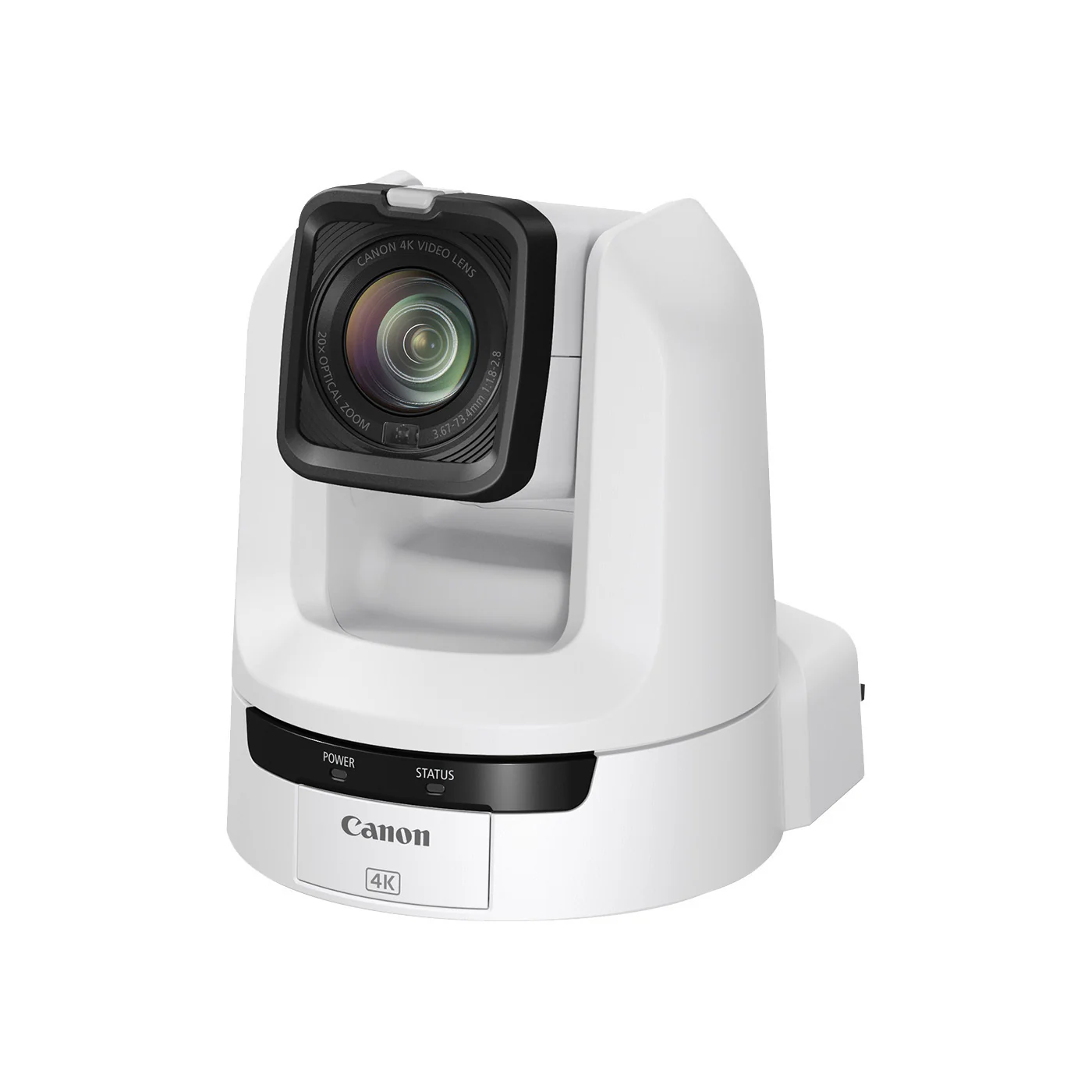 Canon CR-N100 4K NDI PTZ Camera with 20x Zoom (Titanium White) - Image 3